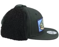 Skillfish Big Perch Patch Vintage Black Ear Flap Snapback -Outdoor Kleding Koopjes OB3000714 4