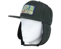 Skillfish Big Perch Patch Vintage Black Ear Flap Snapback -Outdoor Kleding Koopjes OB3000714 7