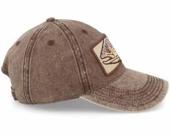 Skillfish Big Trout Patch 382 Snow Washed Brown Dad Cap -Outdoor Kleding Koopjes OB3000715 4