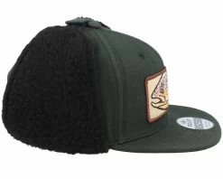Skillfish Big Trout Patch Vintage Black Ear Flap Snapback -Outdoor Kleding Koopjes OB3000717 4