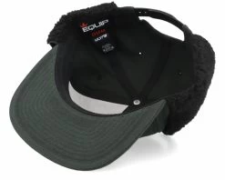 Skillfish Big Trout Patch Vintage Black Ear Flap Snapback -Outdoor Kleding Koopjes OB3000717 5