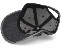 Skillfish Big Pike 382 Snow Washed Black Denim Dad Cap -Outdoor Kleding Koopjes OB3000721 5