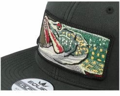 Skillfish Big Pike Vintage Black Ear Flap Snapback -Outdoor Kleding Koopjes OB3000723 6