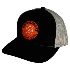 Old Guys Rule Wave Patch, Black/Grey