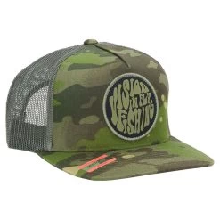 Vision Psyke Green Camo Cap